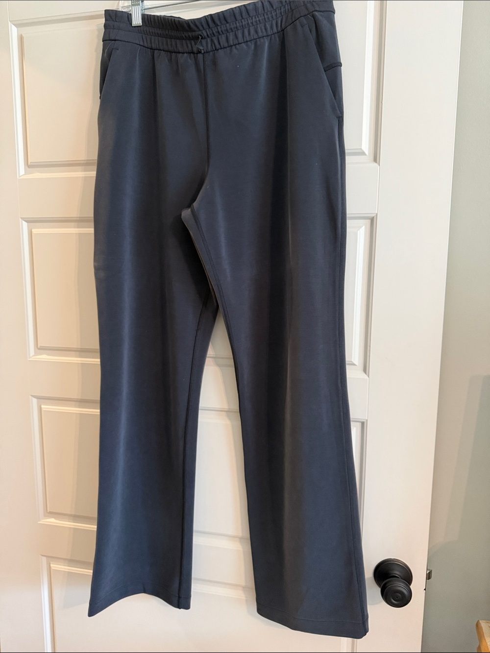 lululemon athletica Women's Navy Track Pants — Wide Leg Joggers